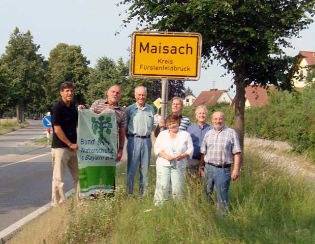 Der gesamte BN-Vorstand der Ortsgruppe Maisach