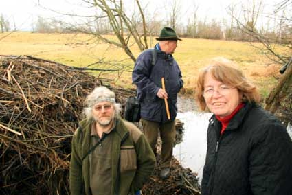 Besichtigung des Biberbetreuers am Starzlbach