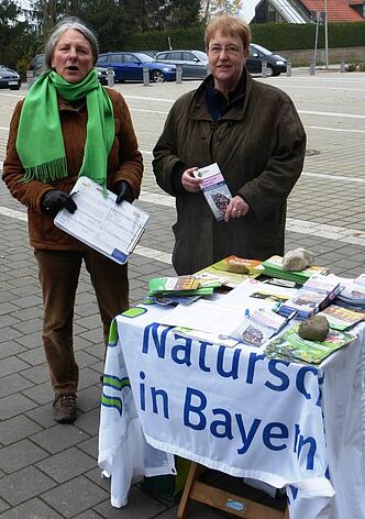 BN-Infostand zum Thema TTIP
