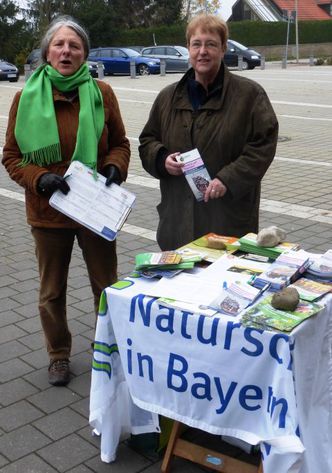 BN-Infostand zum Thema TTIP